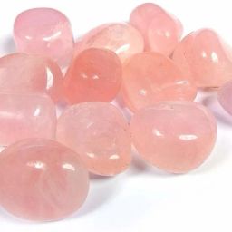 Natural Rose Quartz Brazilian Tumble Crystals / Stones Regular Asymmetrical Crystal Stone-image-57