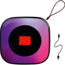 BASS BLING Buy Now TWS Speaker 15hr Playtime DynamicThunder Bass Speaker Built-in RGB light 5 W Bluetooth Laptop/Desktop Speaker-35