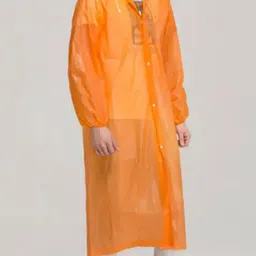 firmed string Solid Women Raincoat-picture-8