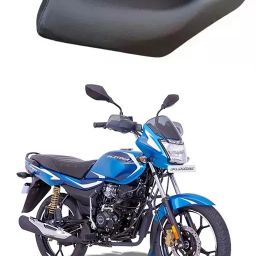 Bajaj Platina 110 H-Gear BS6 Single Bike Seat Cover For Bajaj Platina-image-69