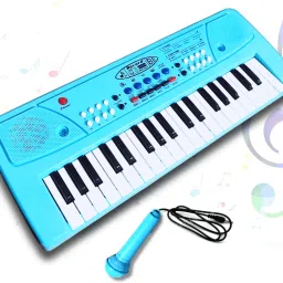 Portable Musical Piano Keyboard with Microphone | 37 Keys,-16