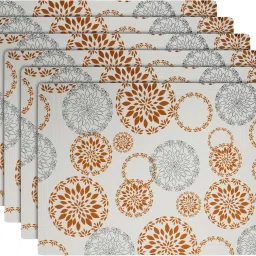 Rectangular Pack of 6 Table Placemat-7