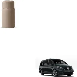 Cylinderical Car Tissue Tube PU Leather Round Tissues For MG Hector Vehicle Tissue Dispenser-image-31