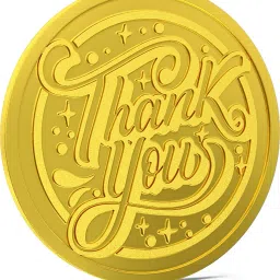 Thank You TY-D1-004 24 (995) K 5 g Gold Coin-image-58