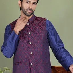 jompers Woven Men Waistcoat-picture-29