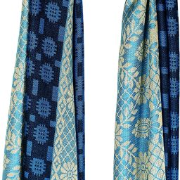 Embellished Viscose Women Light Blue Fancy Scarf, Scarf, Stole, Bluetooth Scarf-image-99