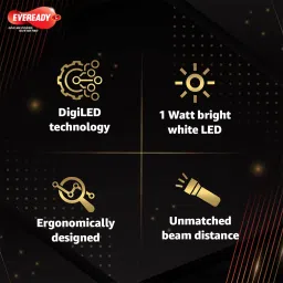 eveready Jeevansathi DL 63 Durable Brass Torch Torch image 5