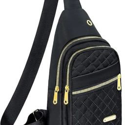 Black Men & Women Sling Bag Crossbody Small Sling Backpack Sling Bag for Women Men, Chest Bag Daypack-image-38