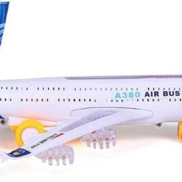 Musical AeroPlane Airbus Bump & Go Action Toy with Sound & Light-276-image-67