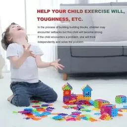 jwaline Learning House Building Blocks, Educational Sweet Home Building Blocks image 3