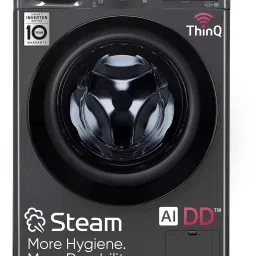 7 kg 5 star AI Direct Drive Washer with Steam and ThinQWi-Fi Enabled Fully Automatic Front Load with In-built Heater Grey-5