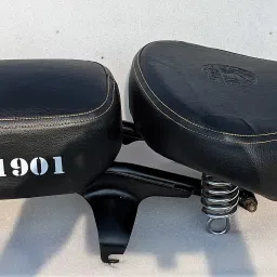 CLASSIC OLD BS4 Split Bike Seat Cover For Royal Enfield Classic 350-image-19