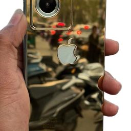 coverbell OPPO A79 (5G) GOLD APPLE BACK GUARD PROECTOR Mobile Skin-image-10