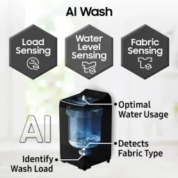 samsung 8 kg Fully Automatic Top Load Grey image 3