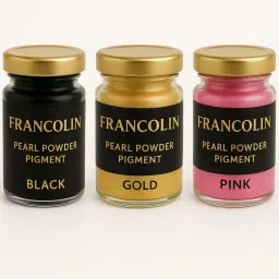 | Mica/Pearl Powder Pigment | Black | Gold | Pink | Soap, Epoxy Resin-21