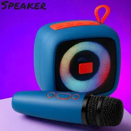Nilesawar X319 (2-in-1) Bluetooth Karaoke Mic with Speaker – For Kids, Adults & Events 5 W Bluetooth Speaker-picture-34