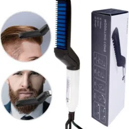 Flunet FL_02 Multifunctional Hair Comb Brush Beard Straightener Hair Straightening Comb Quick Hair Beard Care Styling Brush for Men Hair Straightener Hair Straightener-image-65