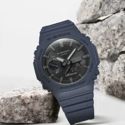 G-Shock Black Dial Blue Resin Strap Analog-Digital Watch - For Men G1243 (GA-B2100-2ADR)-image-56