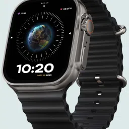 Boult Crown 1.95'' Screen, BT Calling, Working Crown, Zinc Alloy Frame, 900 Nits, SpO2 Smartwatch image 2
