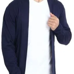 trendolo Men Jacket Style Full Sleeve Blue Shrug-picture-36