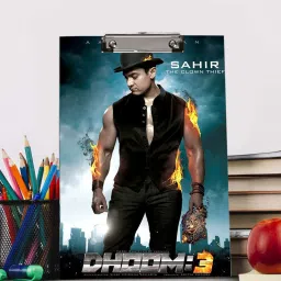 Dhoom 3 Digital reprint examination pad school collage Size 14x10 inch-29