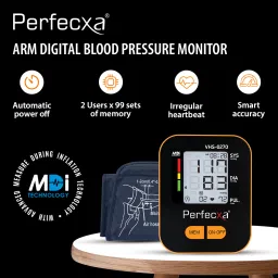 Perfecxa Arm Blood Pressure Monitor (Inflation Technology for Fast and Accurate Results) Bp Monitor image 2