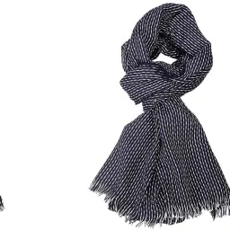 Self Design Pure Cotton Men Multicolor Fancy Scarf-image-19