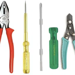 TAPARIA-1621-8 Plier,Tester,2in1 Screwdriver & WS06 Wire Cutter Hand Tool Kit-20