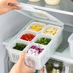 Plastic Fridge Container - 1200 ml-27