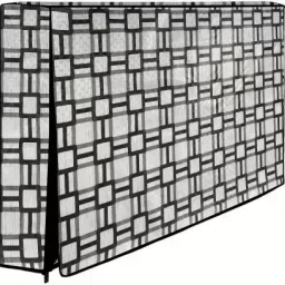 MT Enterprises Printed PVC Television cover Protector for 32 inch LCD/ LED TV - All Brands & Models (grey,black) for 32 inch LCD/ LED TV - All Brands & Models-image-73