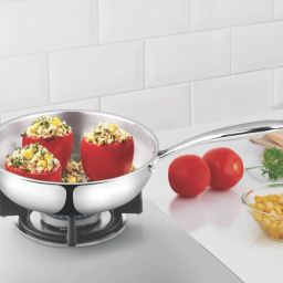 Cookfresh Tri Ply Fry Pan 20 cm diameter 1.3 L capacity-image-71