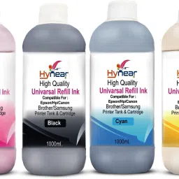 HYNEAR GI-70/71 ink Bottle 1000ml For PixmaG1020,G2020,G2021,G2060,G3020 Printers Black + Tri Color Combo Pack Ink Bottle-27