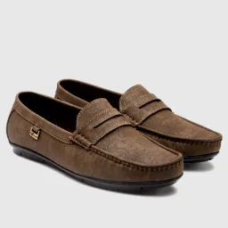 Lightweight | Comfortable | Trendy | Daily Wear | Synthetic Leather Loafers For Men-image-95