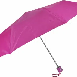 Aura 3 Fold Hand Open 21" Women Silver Coated Umbrella Umbrella-12