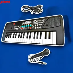 37-Key Musical Piano Keyboard with Microphone 430A1 Song Record Feaure_P841-image-19