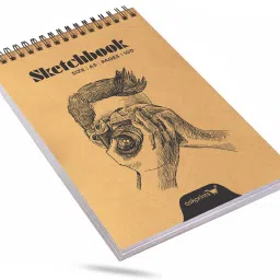 A5 Craft Cover Sketchbook | Sketchpad for Artists | Sketching and Drawing Paper Sketch Pad-17