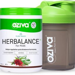 Plant based HerBalance for PCOS for Hormonal Balance + Shaker-17
