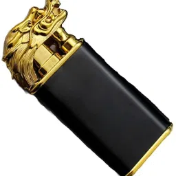 Classy (Pack of 1) Windproof Magic Double Flame Cigarette Luminous Cigar Torch Lighters Pocket Lighter-44