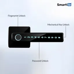SmartiQo Fingerprint Passcode Handle Door Lock Smart Door Lock image 2
