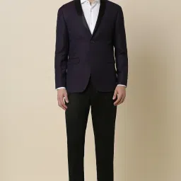 Men Single Breasted - 2 button Printed Suit-image-21