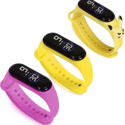 HYPERLEX 3 COMBO Stylish Digital LED Bracelet Band Wrist Watch for Kids, Boys & Men-image-96
