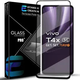 EITANSHA CREATION Edge To Edge Tempered Glass for Vivo T4X 5G, Vivo T4x-picture-14