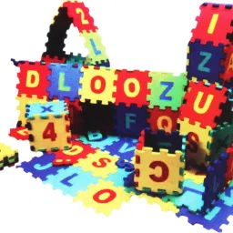 adimac Eva Foam Puzzle Mat ABC Numbers 0 to 9 Flooring Mat image 3