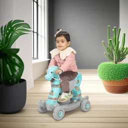 toyprofessor Baby horse rider for kids 2 in 1 function for 1-3 years Rideons & Wagons Non Battery Operated Ride On-picture-28