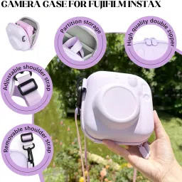 ZITRONIX Multifunctional Purple Camera Case With Convenience And Style In Outdoor UseCamera Bag image 2