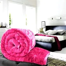 Printed, Solid Single Mink Blanket for Heavy Winter-image-33