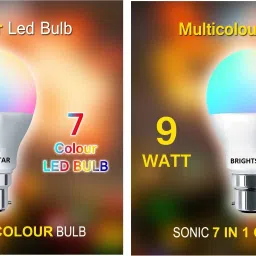 9 W Basic Round B22 LED Bulb-8