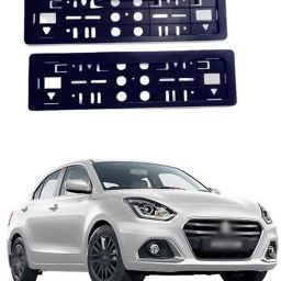 CAR NUMBER PLATE FRAME FULL OPEN FOR MARUTI SUZUKI DZIRE Car Number Plate-23