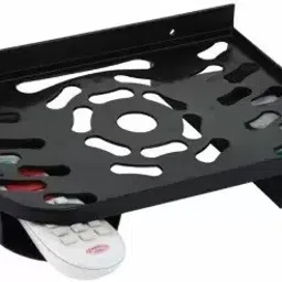 kriva Set Top Box Stand with Remot holder also Wifi holder NA Shelf Bracket image 3