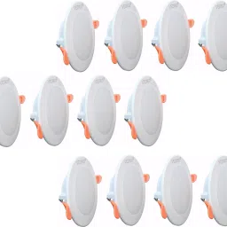 9W Ceiling Down Light White Round (Pack of 12 ) Recessed Ceiling Lamp-14